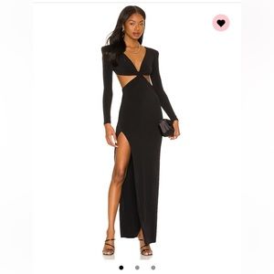 Nookie black Jewel gown. Size medium.